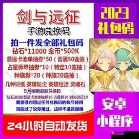 剑与远征2021最新礼包码分享汇总 2月限定大礼包激活码全集悉数呈现